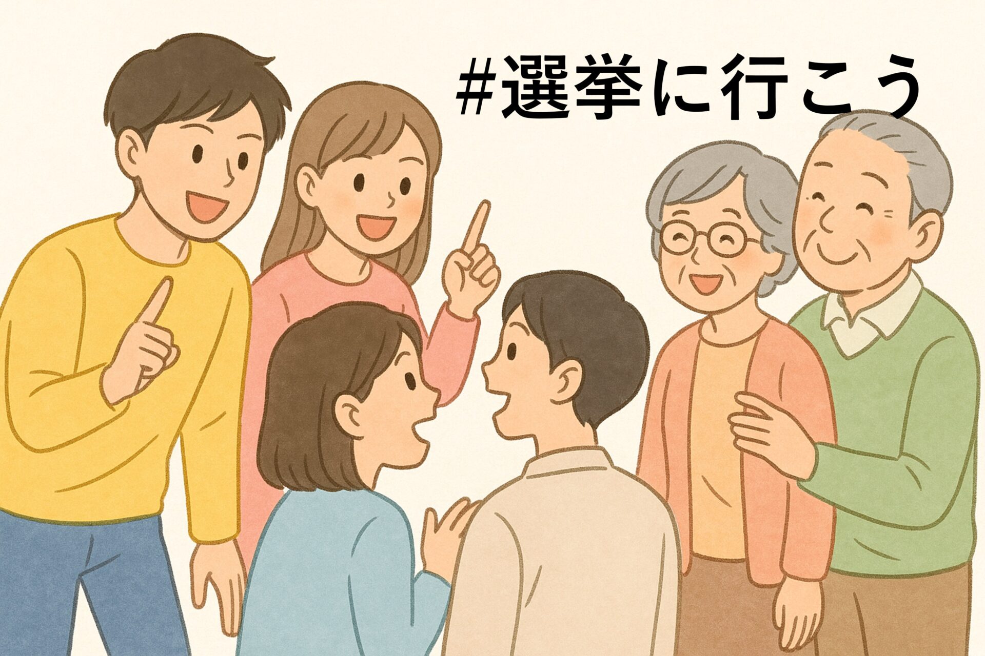 選挙に行こう
