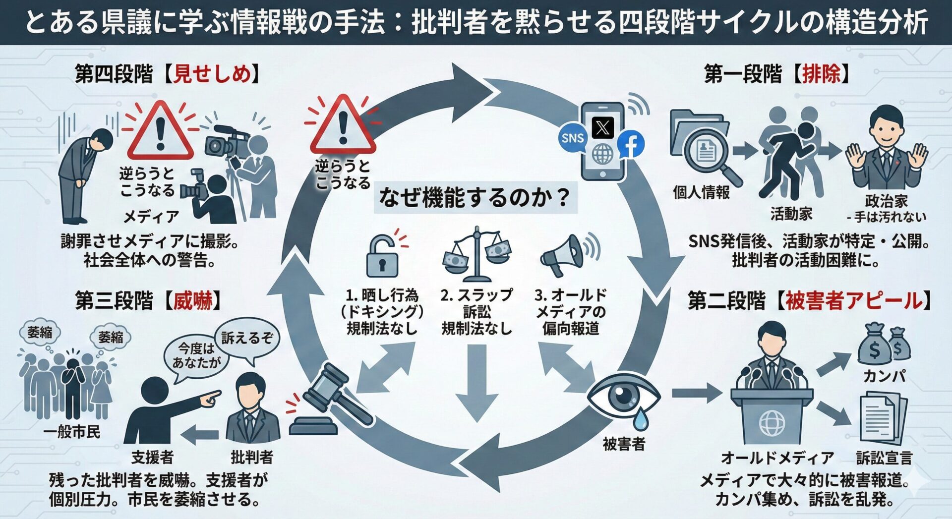 とある県議に学ぶ情報戦の手法